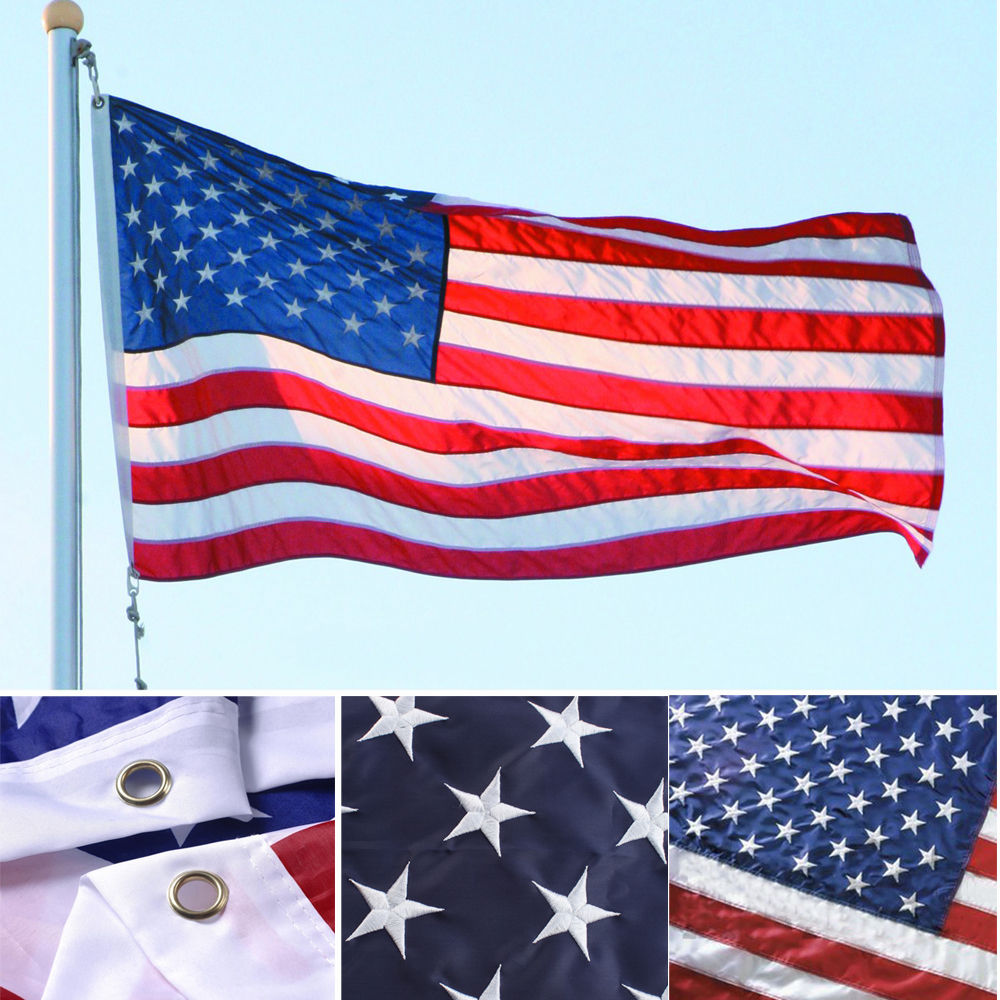 5ft. x 8ft. American Flag